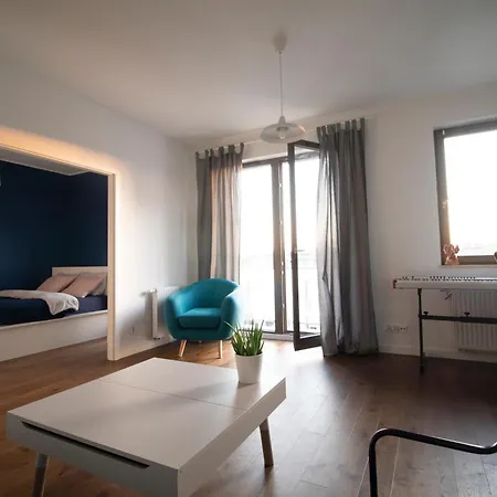 Piekny Artystyczny Apartmán Gdaňsk